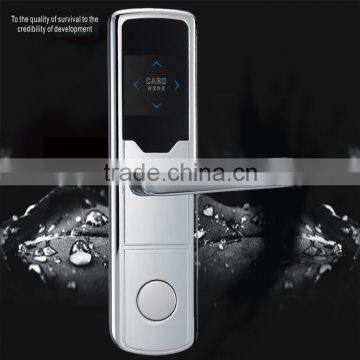 Zinc Alloy Electronic door lock system for home /department / hotel smart intelligent lock