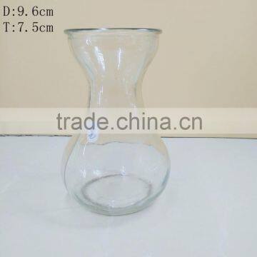 430ml Funnel Glass Vase For Daffodils Hyacinth