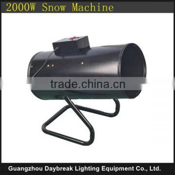 stage effect 2000w snow machine powerful snow maker flycase