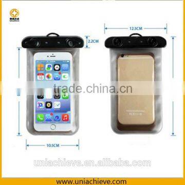 Case for IPhone 6/6 Plus Fashion Summer Mobile Phone PVC Waterproof Bag With Waist Belt and Lanyard Yellow photo-5