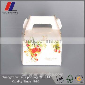 Custom uv coating printing handling paper box