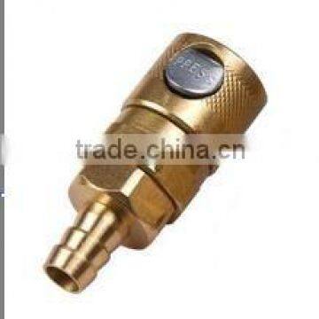 Australia type button quick release coupling