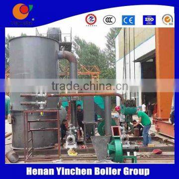 Rapid temperature raising 320 degree biomass vertical conduction oil boiler