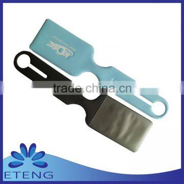 Promotion HOT Selling custom full colors printed standard size pvc luggage tag