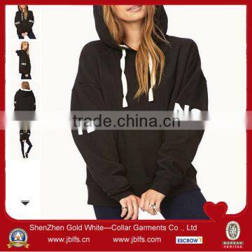 oem fashion custom women hoodies 2014