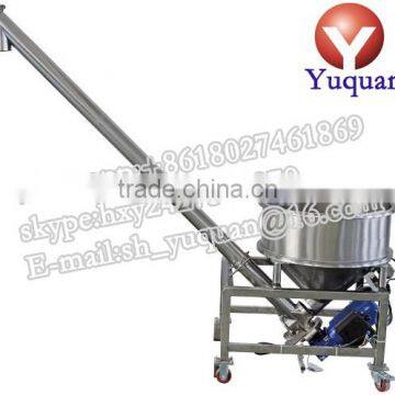 Shanghai Automatic Variable Speed Volumetric Spiral Screw Conveyor With Vibrating Hopper