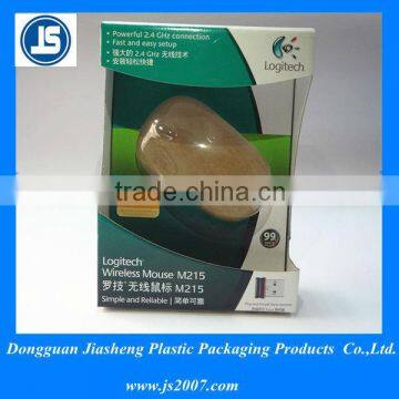 2013 custom high quality electronic clamshell packaging for mouse