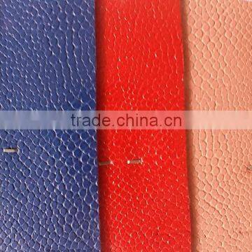 pu pvc leather litchi grain ,moisture solidifying pu leather synthetic leather manufaturer supplier