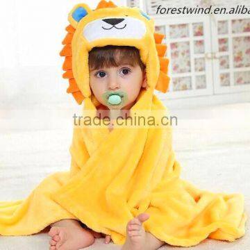 lovely baby hooded towels with little animal photo from suppier wholesale