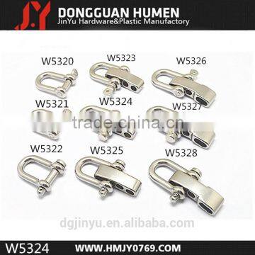 Stainless Steel shackle clip , anchor chain kenter shackle
