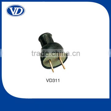 10A 250V American Standard 2 Flat Pin Plug VD311