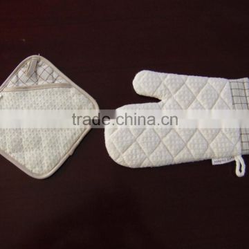 cotton microwave oven gloves and potholders