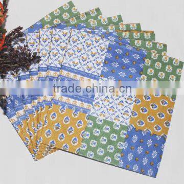 China Supplier Stylish Custom Printed Cocktail Paper Napkin