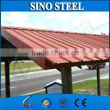 Heat Insulation Color Painted Corrugated Roofing Zinc Sheet photo-2