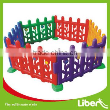 plastic kids pvc fencing/cheap garden children used fence for sale LE.WL.004