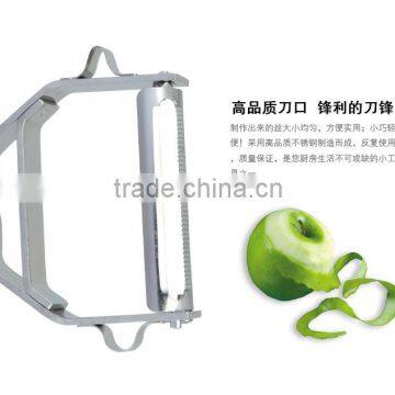 S/S 17.5*6.5*1.5 Hot Sale Kitchen Tools Stainless Steel Peeler/potato Peeler/apple Peeler/fruit Peeler Slicer photo-5
