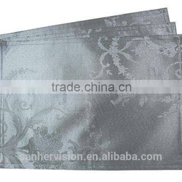 100% Polyester Elegant Jacquard Design Table Placemat