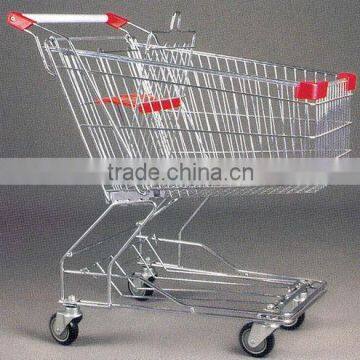 80Liters Asian style supermarket shopping trolley cart