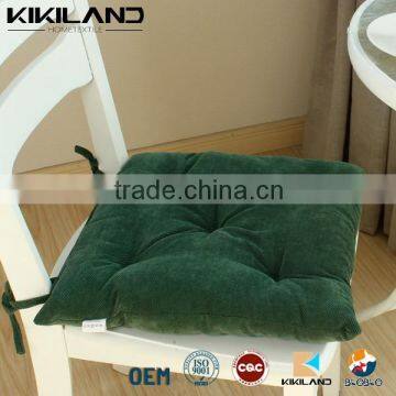 China factory wholesale removable green tiffany chair cushion