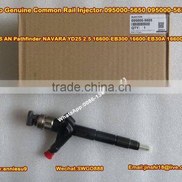 Denso Common rail injector 095000-5650 095000-5655 for N/ISSAN Pathfinder NAVARA YD25 2.5 16600-EB300 16600-EB30A 16600-EB30E