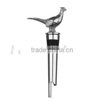 Three in One Pheasant Wine Stopper Bar Accessories Hunting Gift photo-2