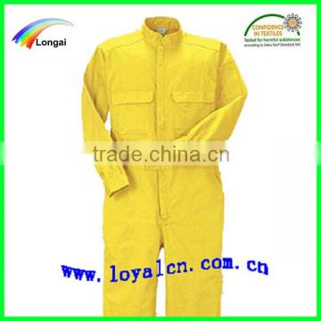 yellow man workwear coveralls from China