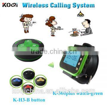 wireless table call paging system service call bell restaurant waiter call system