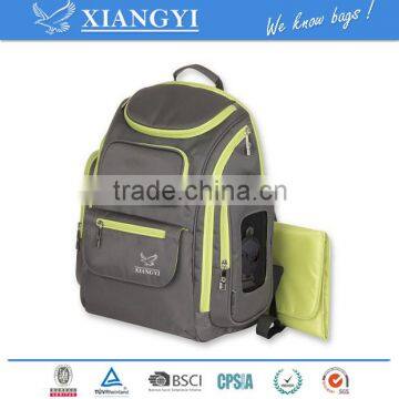 Outdoor Mummy Bag Baby Diaper Backpack With Perfect Pockets