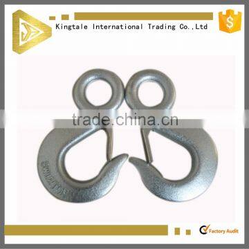 Crane lifting US Type Alloy Forged Eye Hook With Latch