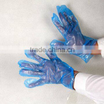 Free sample transparent disposable PE plastic glove