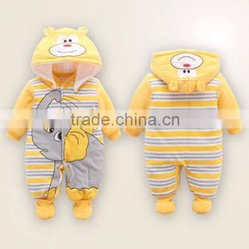 wholesale winter unisex popular soft Micro Fleec baby romper