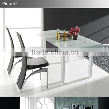 temper glass dining room tables(ST-026B)