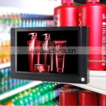 Mini retail store shelf advertising player