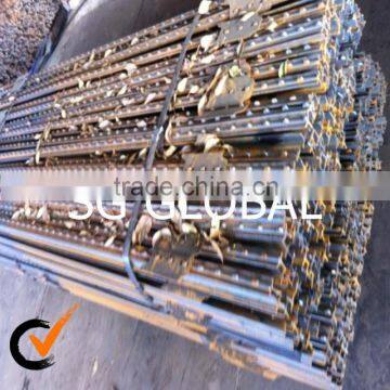 Galvanized metal T bar fence post