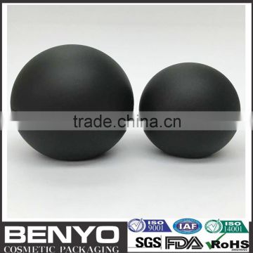 ball shape luxury black color cosmetic painted color topfeelpack