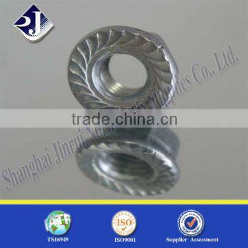 Online Shopping DIN6923 Hexagon Head Flange Nut With Serrated photo-5