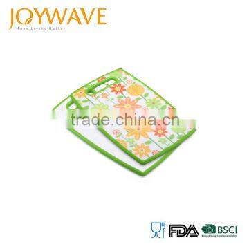 printed kitchen board plastic cutting board