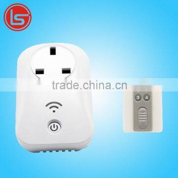 Wall Remote Control Socket Switch Travel Plug with Remote Controller UK Standard 13A SANKOU AC220V/110V Smart Home Automation