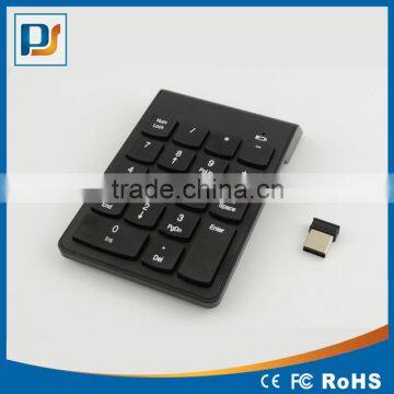 18 Keys 2.4G Wireless USB Numeric Keypad for Laptop / Notebook, Desktop / PC Computer Compatible with All System