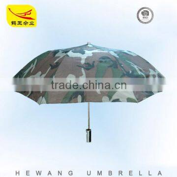 three folding umbrella with camouflage popular and fashion