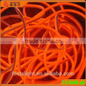 High Brightness Amber Color PVC 220V AC 50000 Hours LED Neon Flex Light for Building, Hotel, Brigde photo-2
