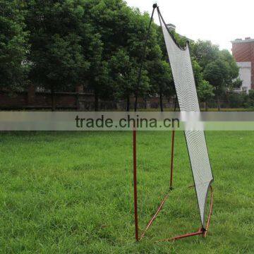 Shooting training equipment adjustable rebounder goal net