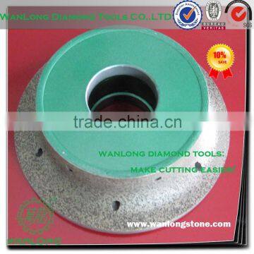 long life v shape cnc wheel for stone slab edge grinding and repairing