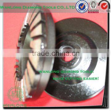 5" diamond cup wheel for marble and granite grinding ,stone grinding wheel manufacturer