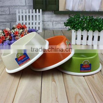 Eco-friendly Bamboo Fiber Pet Bowl