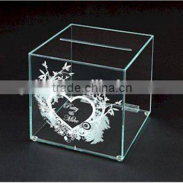 2015 hot sale wonderful and pleasant design small acrylic box