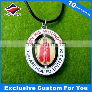 Unique design rotatable souvenir dog tag/pendant for event