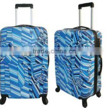 Latest styles for ABS&PC high quality trolley luggage bag