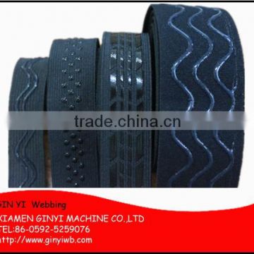 Silicone Gripper Elastic Webbing Tape