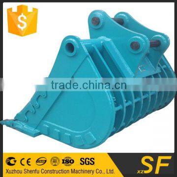 SF high quality and low price screening bucket for excavator, Sieve bucket, Skeleton bucket for sale